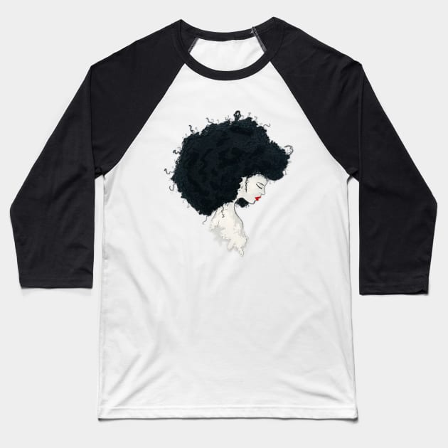 That Fro Though Baseball T-Shirt by insanewaffles